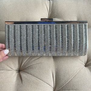 Silver night bag